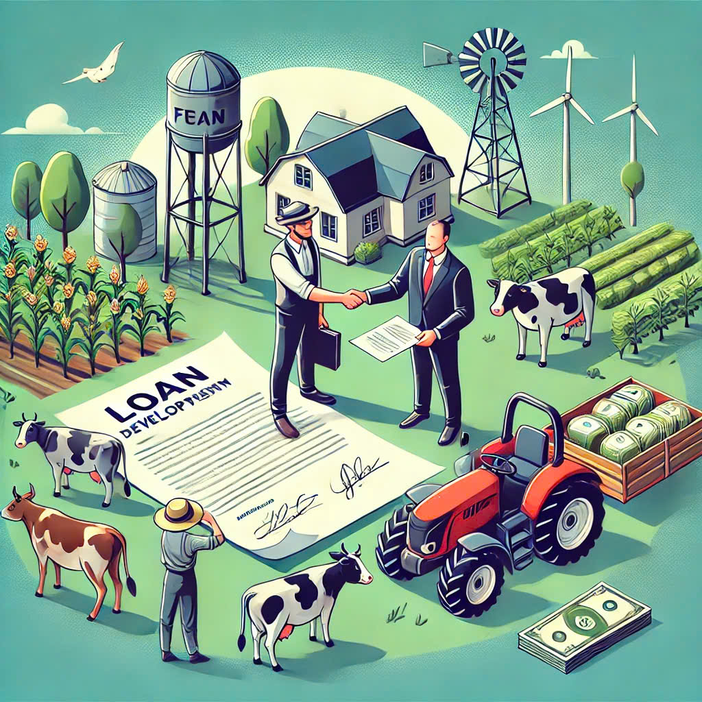 Vay phát triển trang trại